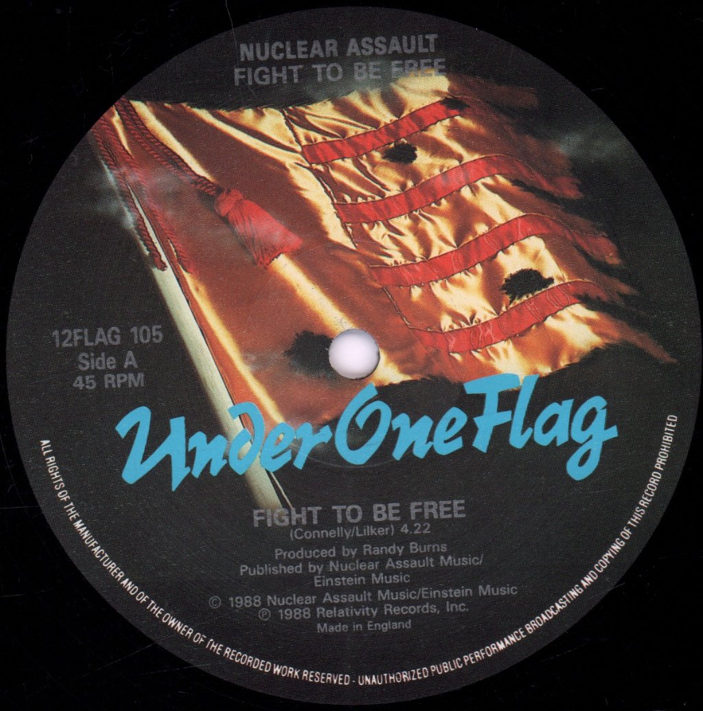 Nuclear Assault - Fight To Be Free - 12 Inch