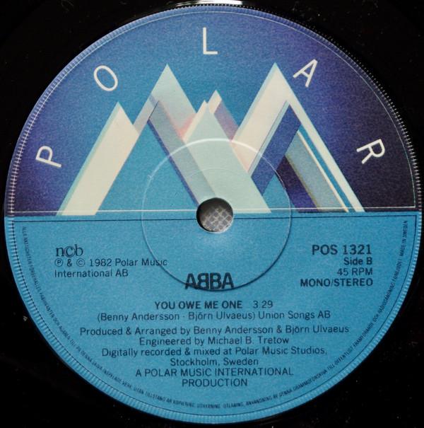 ABBA - Under Attack / You Owe Me One - 7 Inch