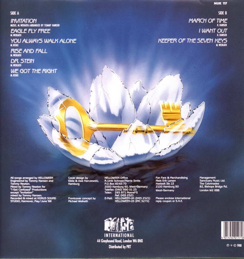Helloween - Keeper Of The Seven Keys Part 2 - Lp