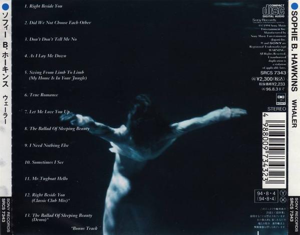 Sophie B Hawkins - Whaler - Cd