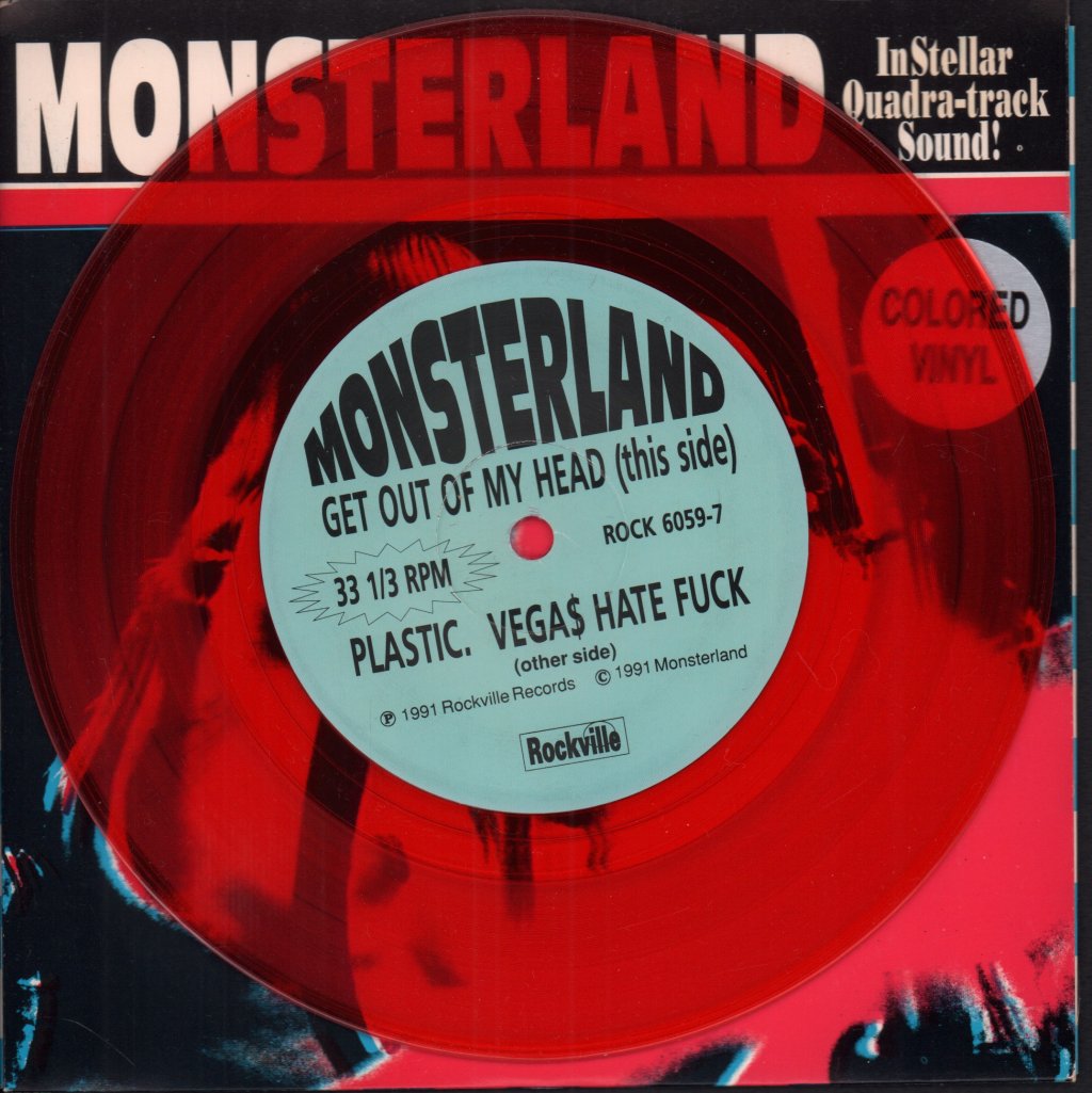 Monsterland - Get Out Of My Head - 7 Inch