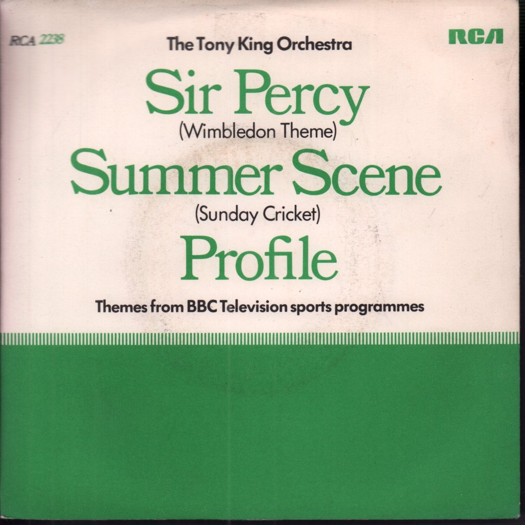 Tony King Orchestra - Sir Percy - 7 Inch