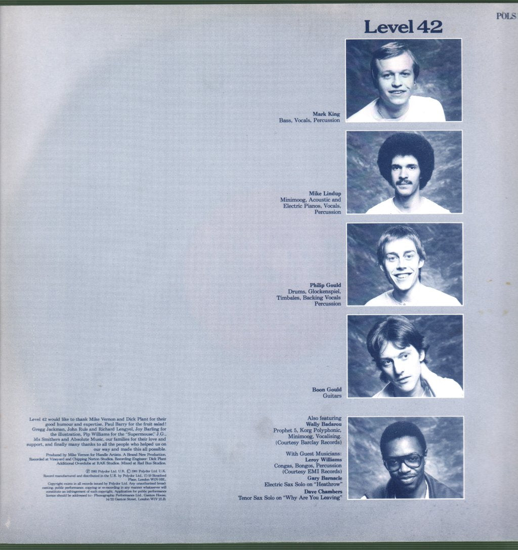 Level 42 - Level 42 - Lp