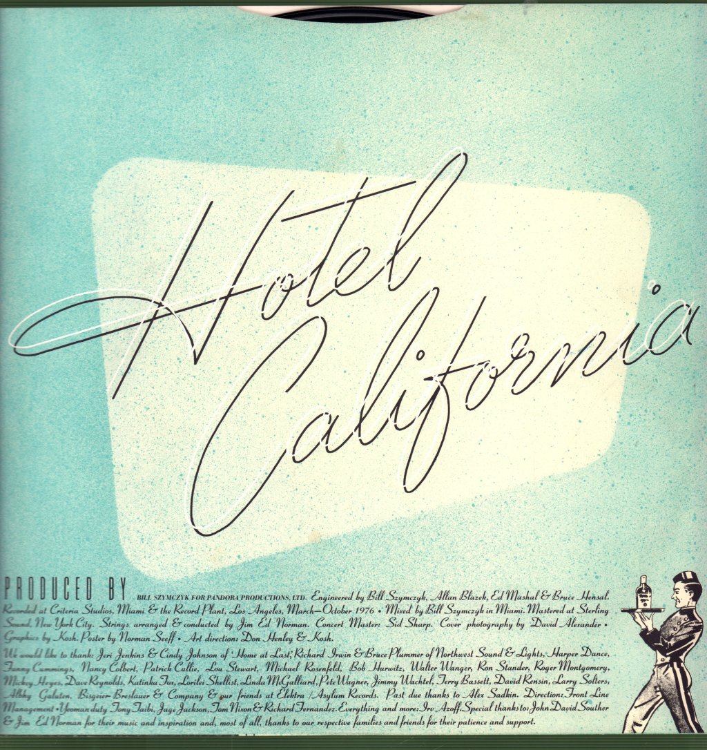 Eagles - Hotel California - Lp