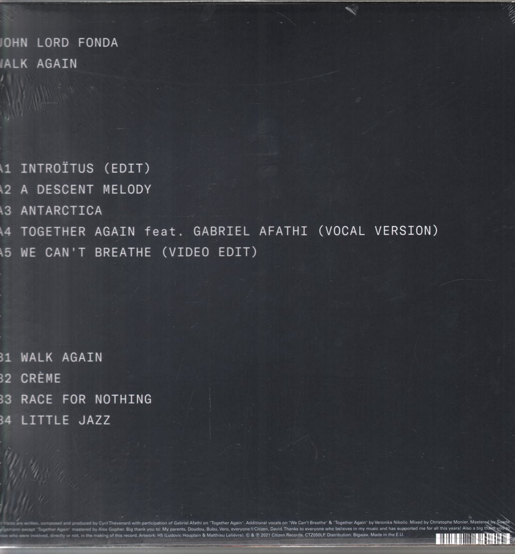John Lord Fonda - Walk Again - Lp