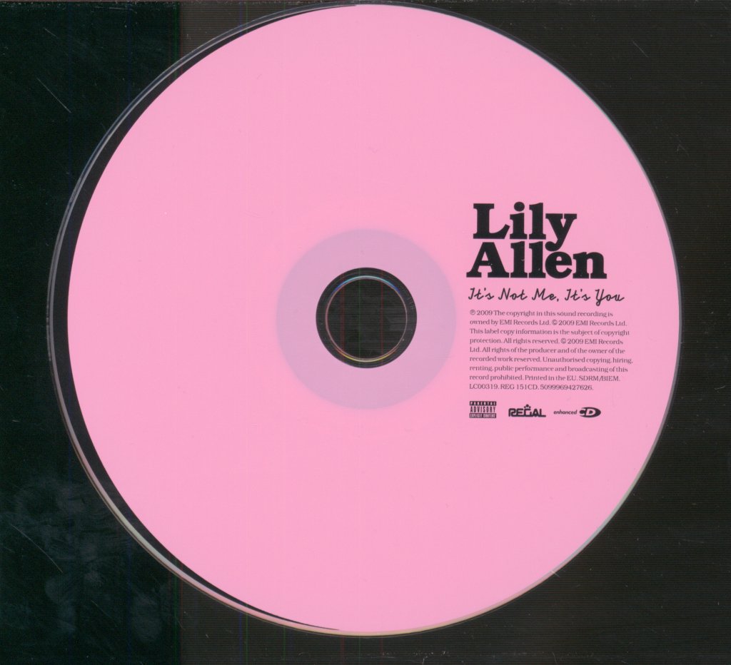 Lily Allen - It's Not Me, It's You - Cd
