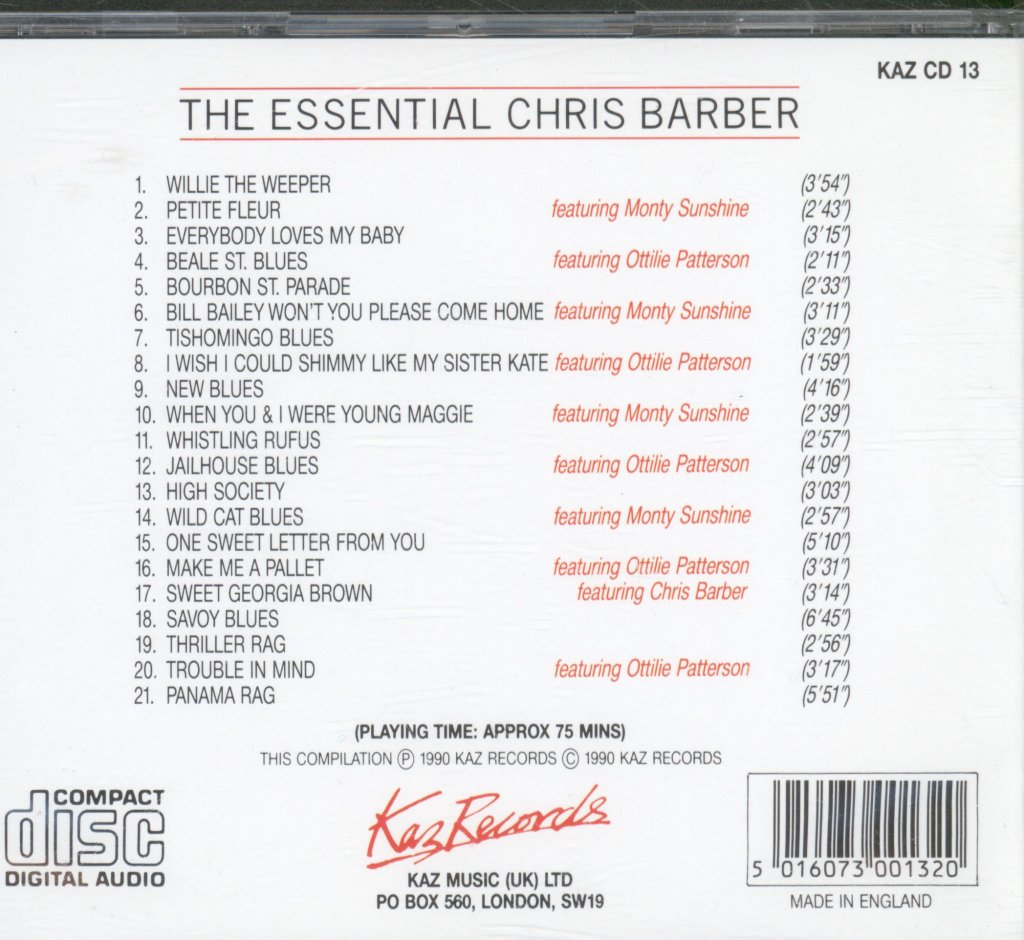 Chris Barber - Essential Chris Barber - Cd