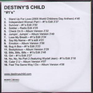 Destiny's Child - #1'S - Cdr