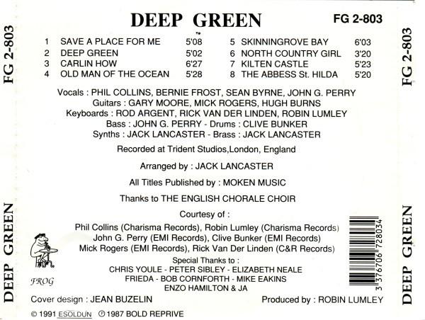 Deep Green - Deep Green - Cd