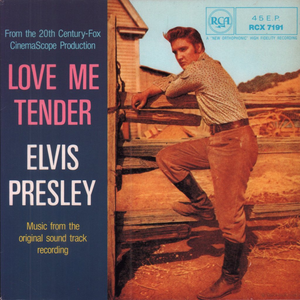 Elvis Presley - love me tender - 7 Inch