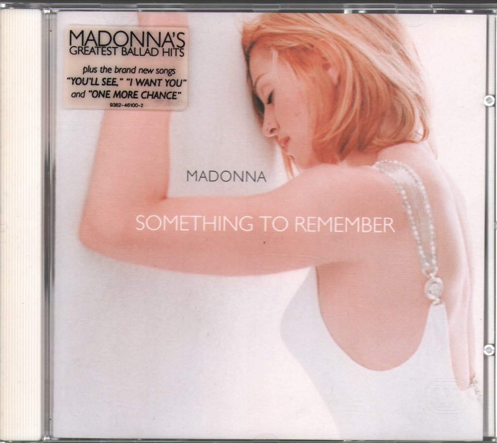 Madonna - Something To Remember - Cd