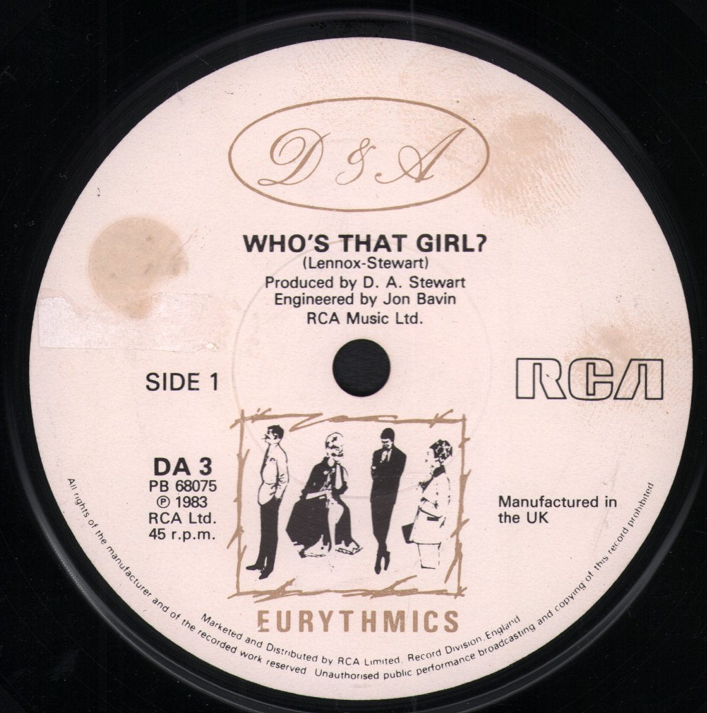 Eurythmics - Who's That Girl - 7 Inch