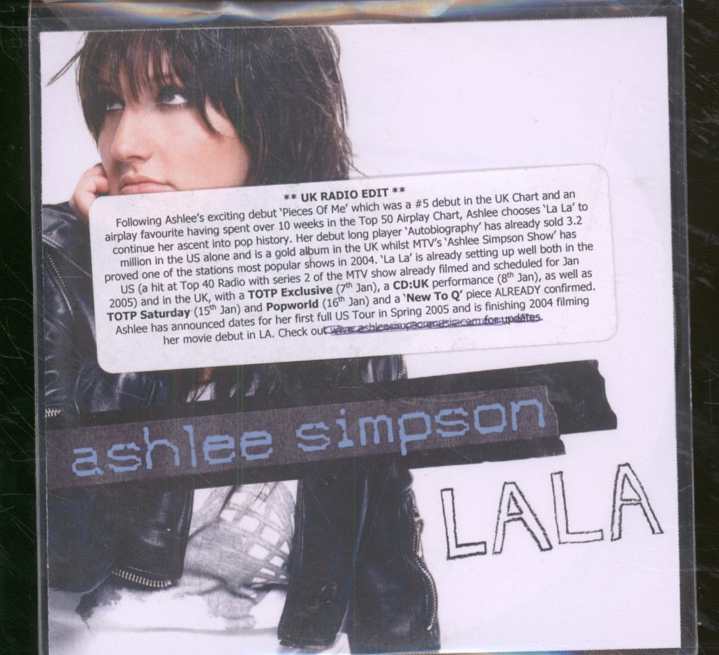 Ashlee Simpson - La La - Cdr