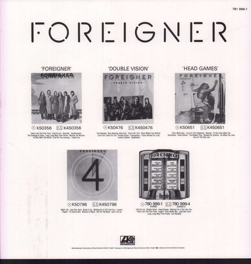 Foreigner - Agent Provocateur - Lp