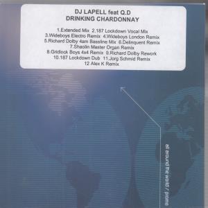 Dj Lapell Feat Q.d - Drinking Chardonnay - Cd