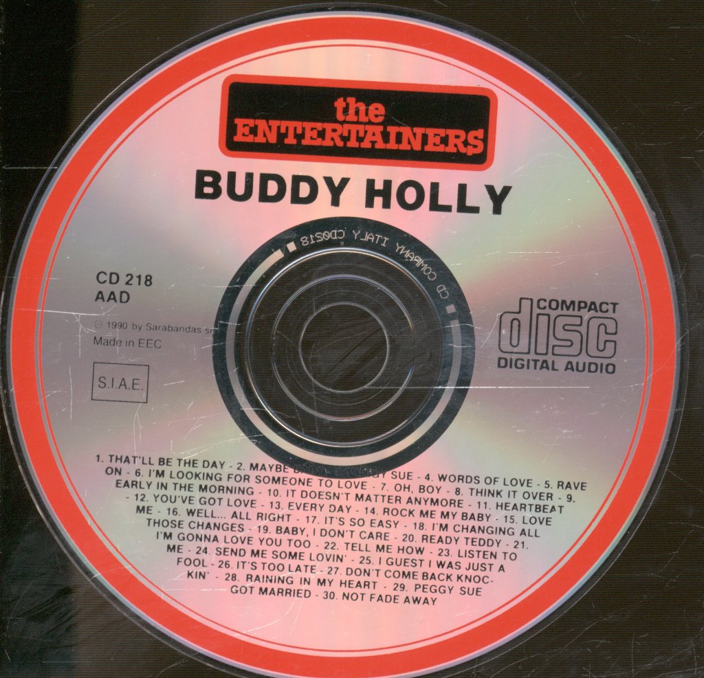 Buddy Holly - 30 All Time Greatest Hits - Cd