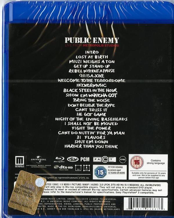 Public Enemy - Live From Metropolis Studios - Blu-Ray