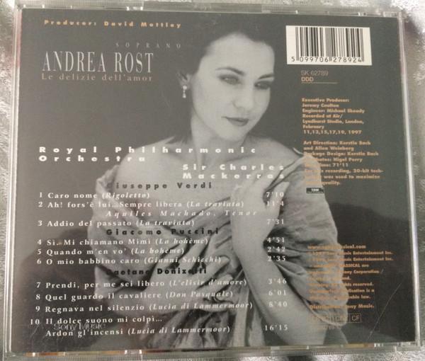 Andrea Rost, Royal Philharmonic Orchestra, Sir Charles Mackerras - Le Delizie Dell'Amor - Cd