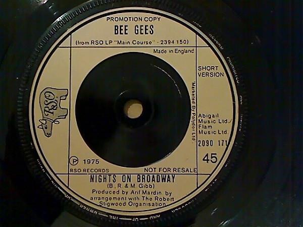 Bee Gees - Nights On Broadway - 7 Inch