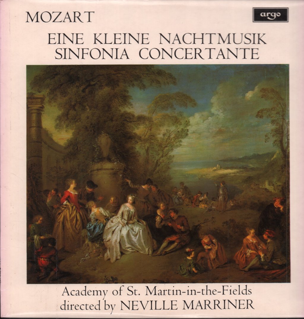 Neville Marriner / Academy Of St.Martin-In-The-Fields - Mozart Eine Kleine Nachtmusik - Lp