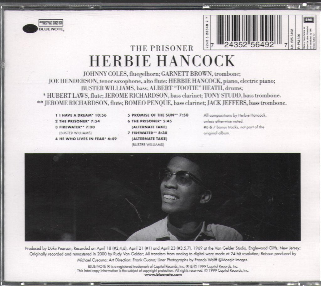 Herbie Hancock - Prisoner - Cd