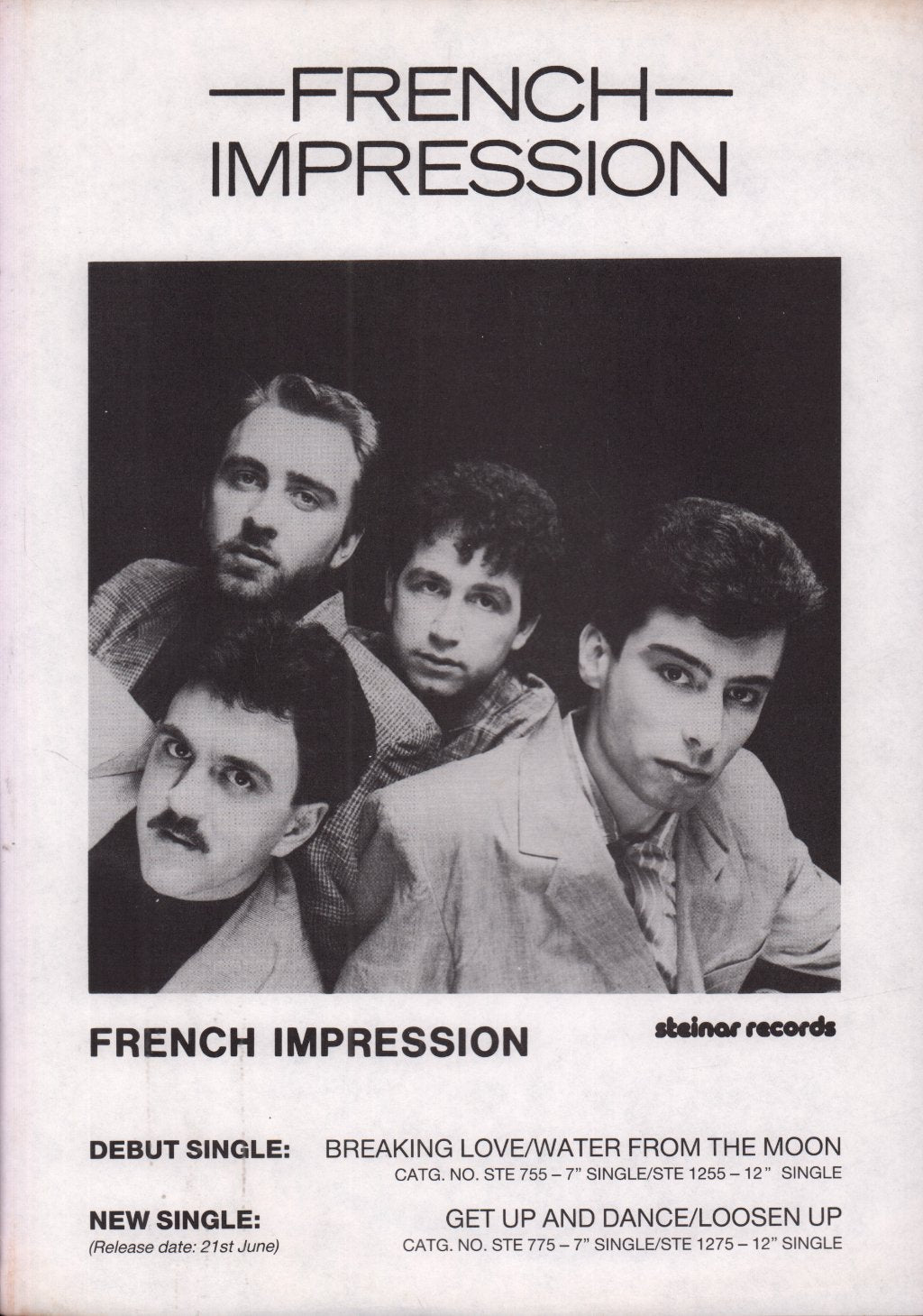 French Impression - Get Up And Dance - 12 Inch