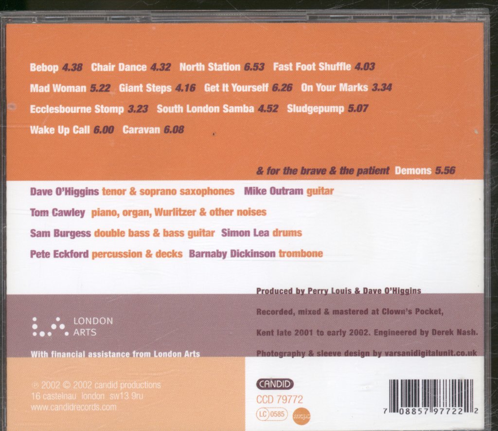 Dave O'Higgins - Fast Foot Shuffle - Cd