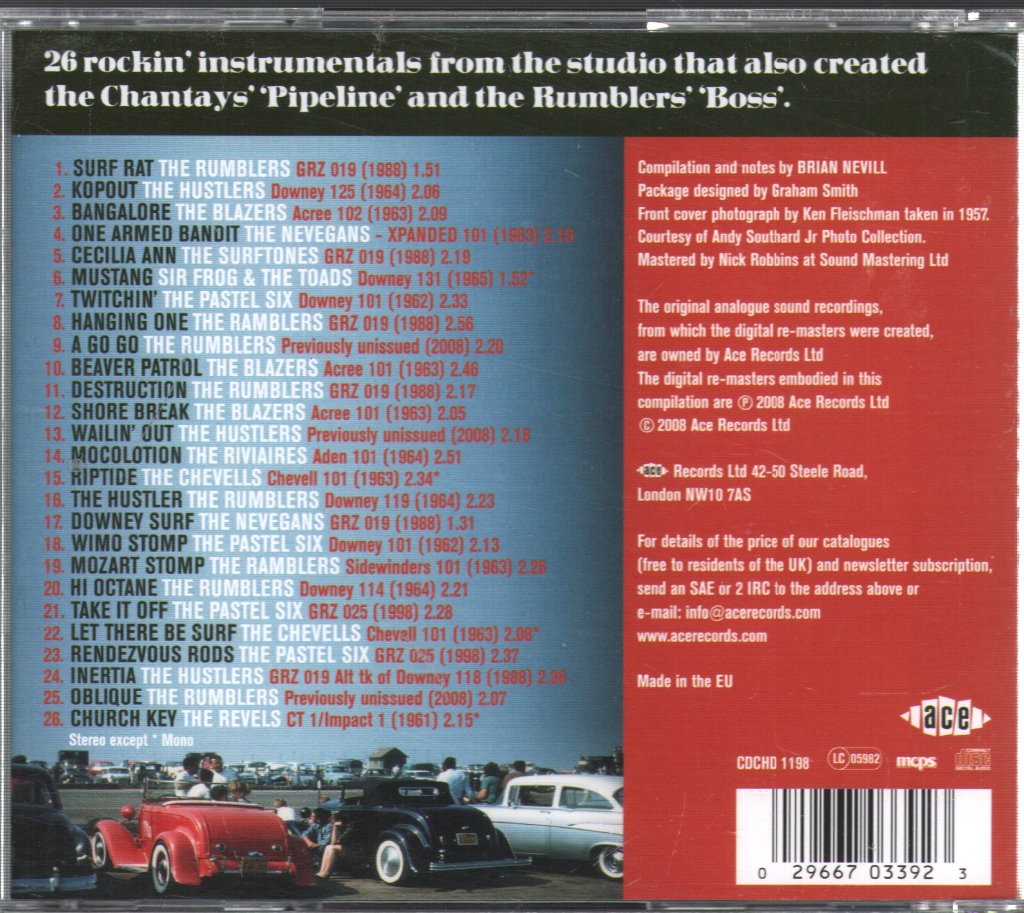 Various Artists - It Came From The Beach: Surf, Drag & Rockin' Instros From Downey Records - Cd