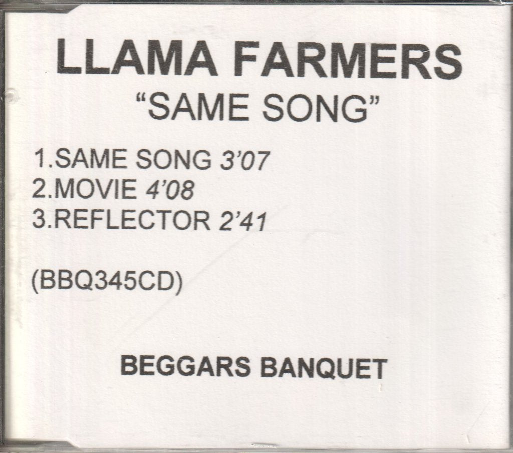 Llama Farmers - Same Song - Cdr