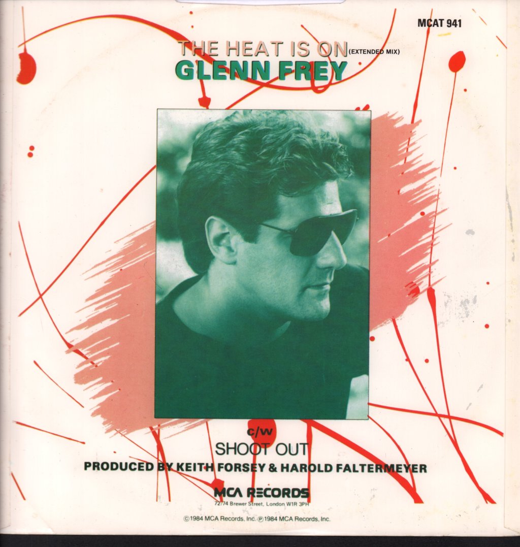 Glenn Frey - Heat Is On - 12 Inch