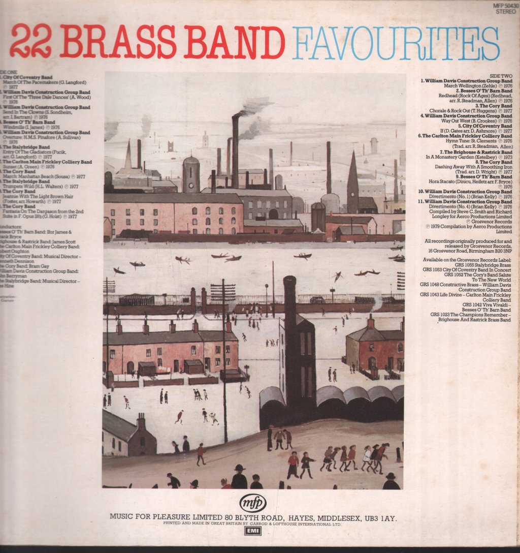 Various Artists - 22 Brass Band Favourites - Lp