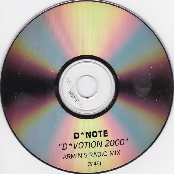 D*Note Featuring Beth Hirsch - D*Votion 2000 - Cdr