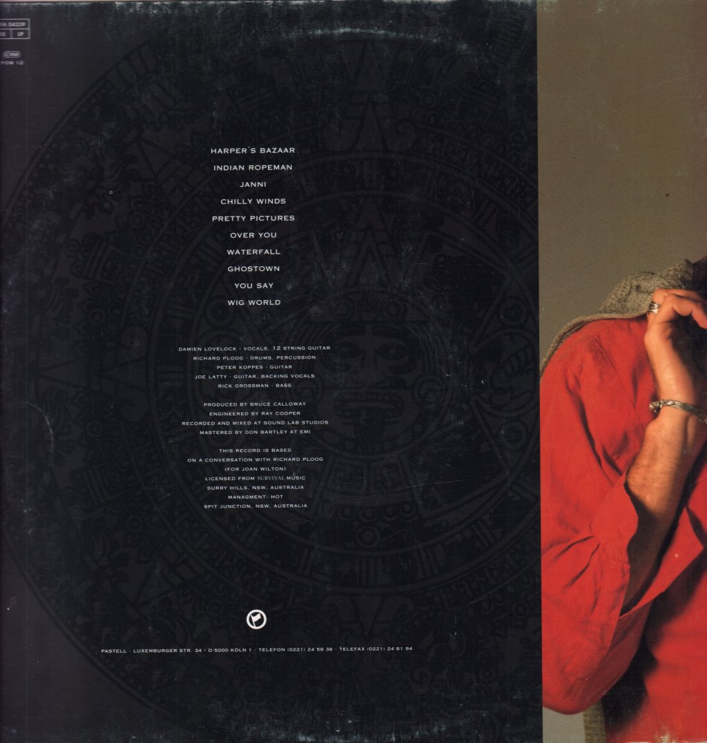 Damien Lovelock - It's A Wig Wig Wig Wig World (Cracks In The Prism) - Lp