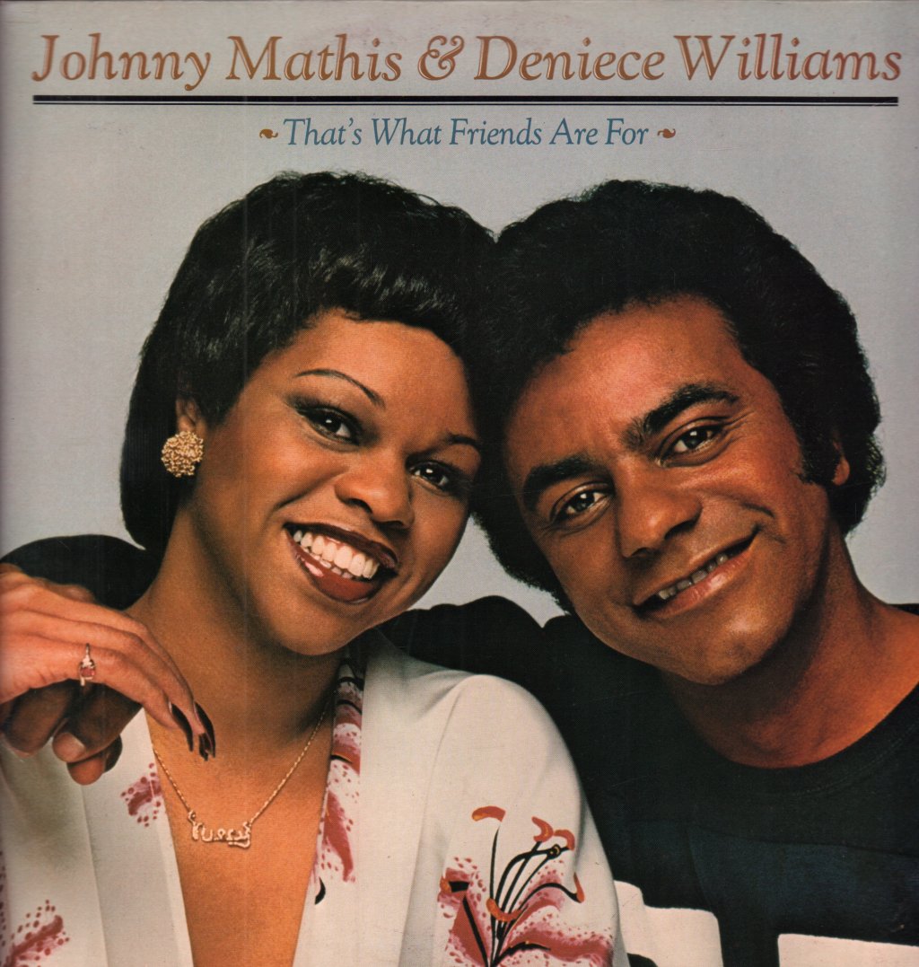 Johnny Mathis And Deniece Williams - That's What Friends Are For - Lp
