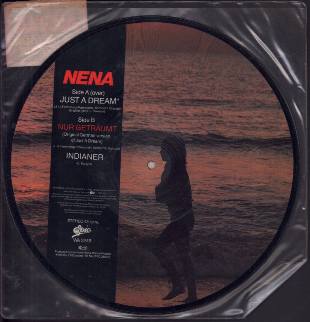 Nena - Just A Dream - 10 Inch