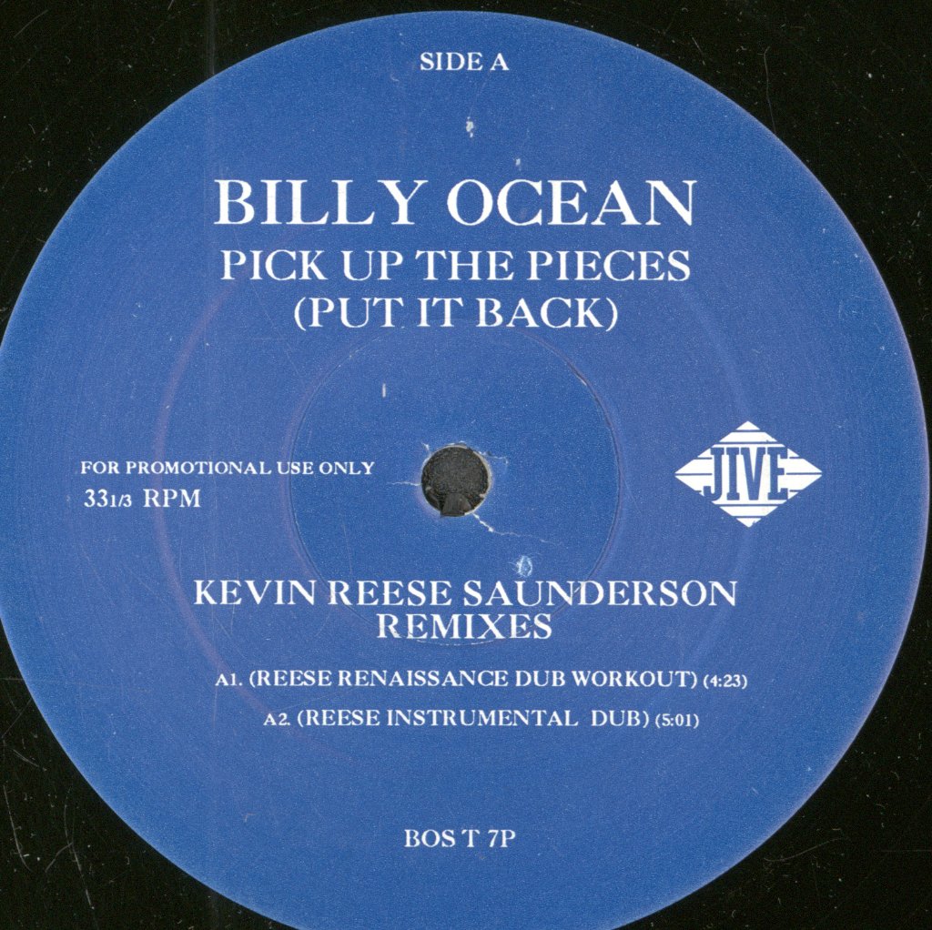 Billy Ocean - Pick Up The Pieces - 12 Inch