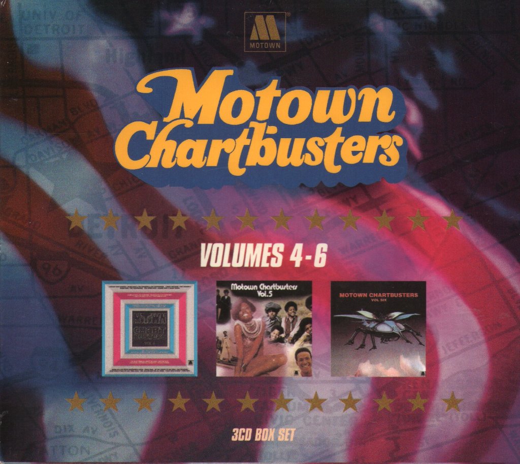 Various Artists - Motown Chartbusters Volumes 4-6 - Triple Cd