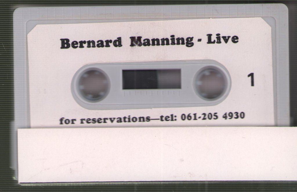 Bernard Manning - Live At The Embassy - Cassette