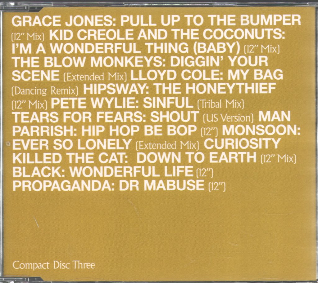 Various Artists - 12"/80s - Cd Set