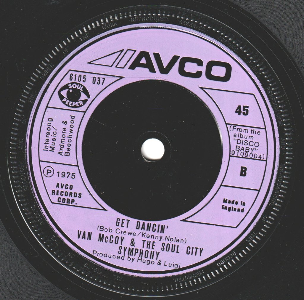 Van McCoy & The Soul City Symphony - Hustle - 7 Inch