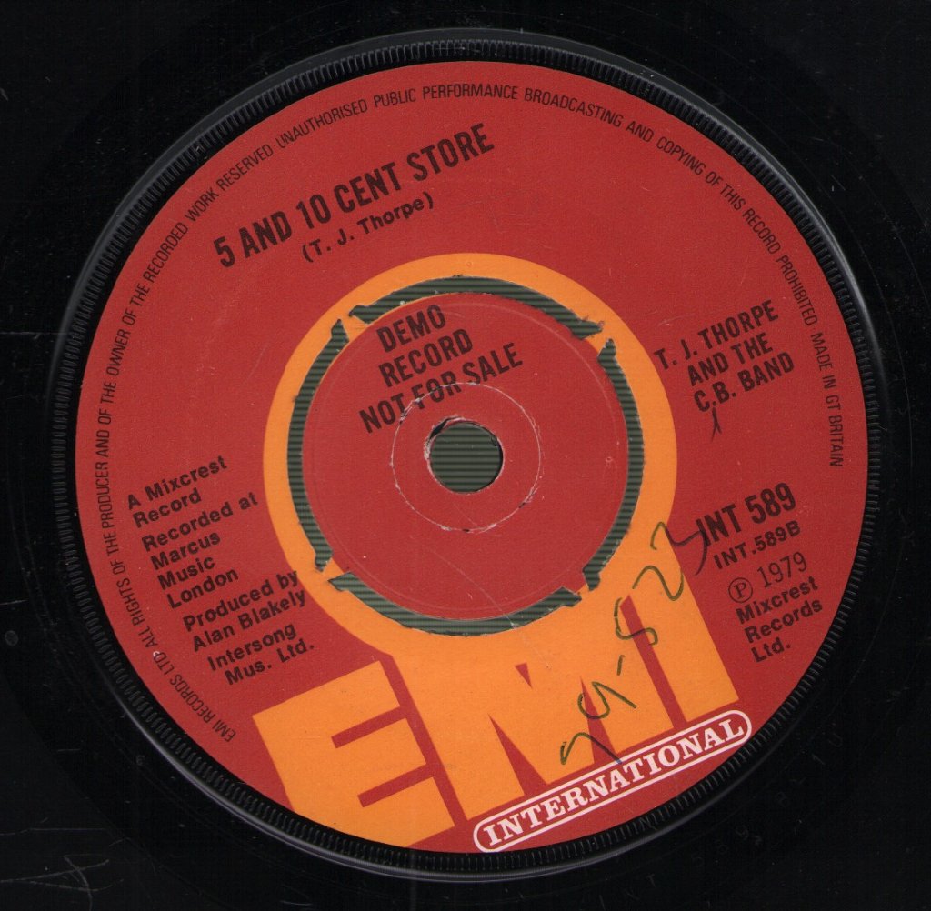 T.j. Thorpe And The C.b. Band - Girl - 7 Inch