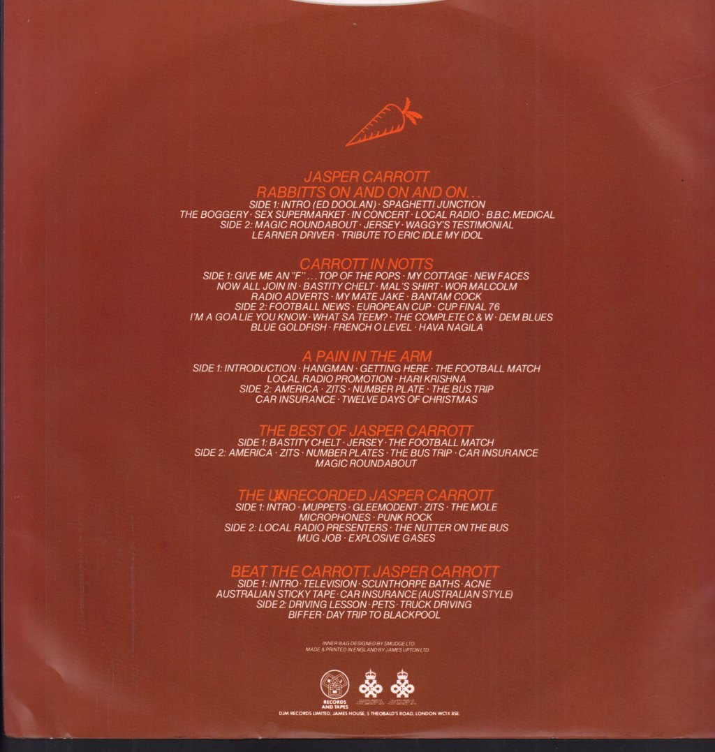 Jasper Carrott - Best Of - Lp