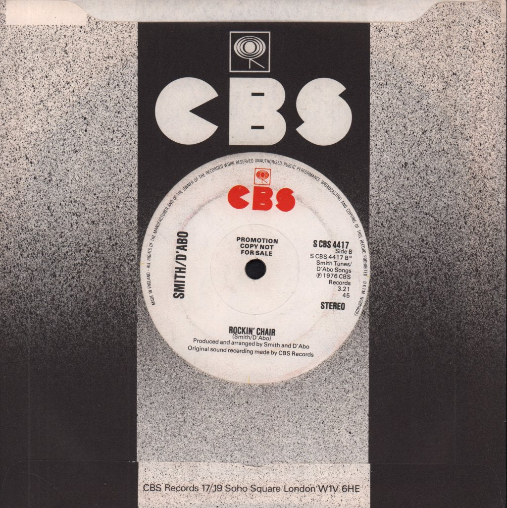 Smith And D'abo - Running Away From Love - 7 Inch