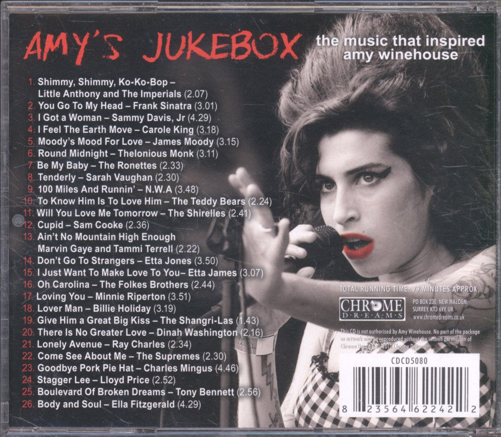 Various Artists - Amy’s Jukebox (The Music That Inspired Amy Winehouse) - Cd