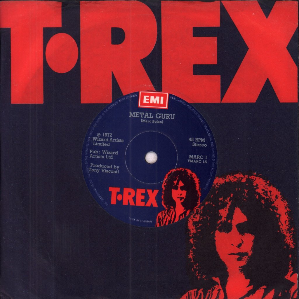 T Rex - Metal Guru - 7 Inch