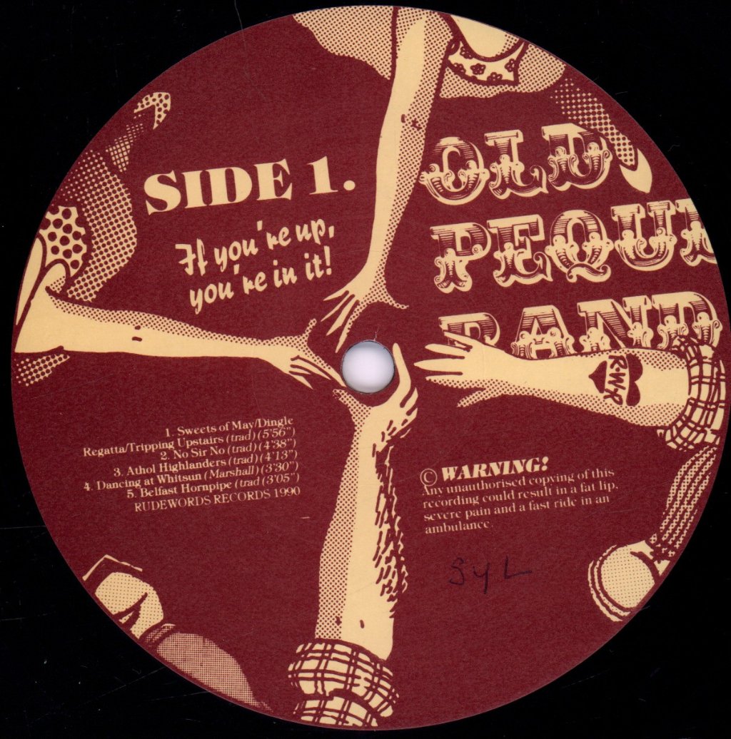 old pequliar band - if you're up, you're in it - Lp