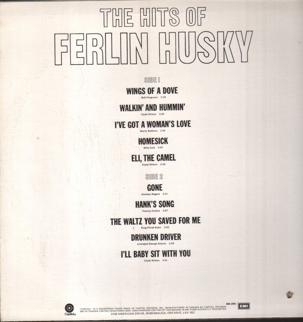 Ferlin Husky - Hits Of Ferlin Husky - Lp