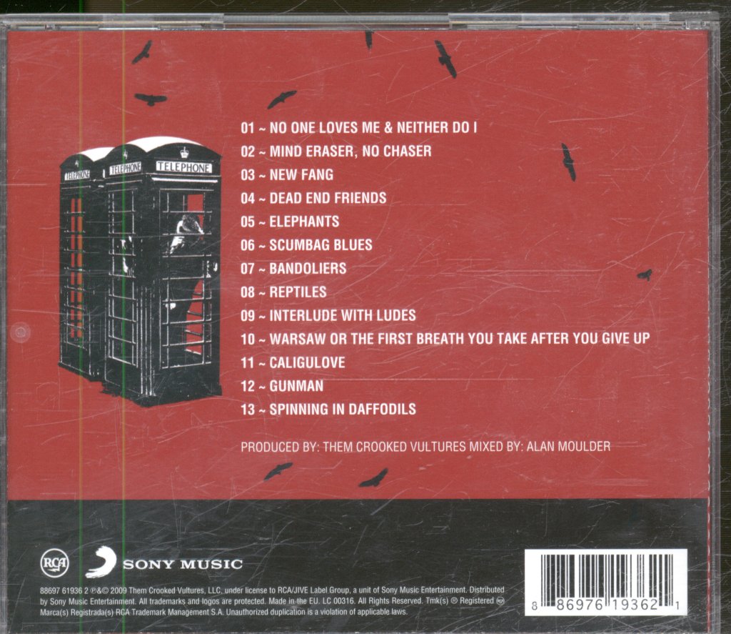 Them Crooked Vultures - Them Crooked Vultures - Cd