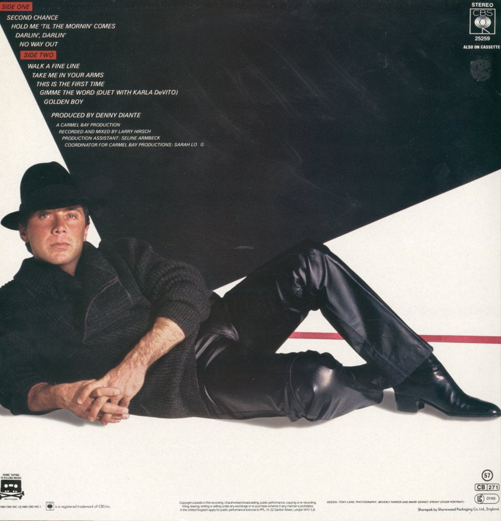 Paul Anka - Walk A Fine Line - Lp