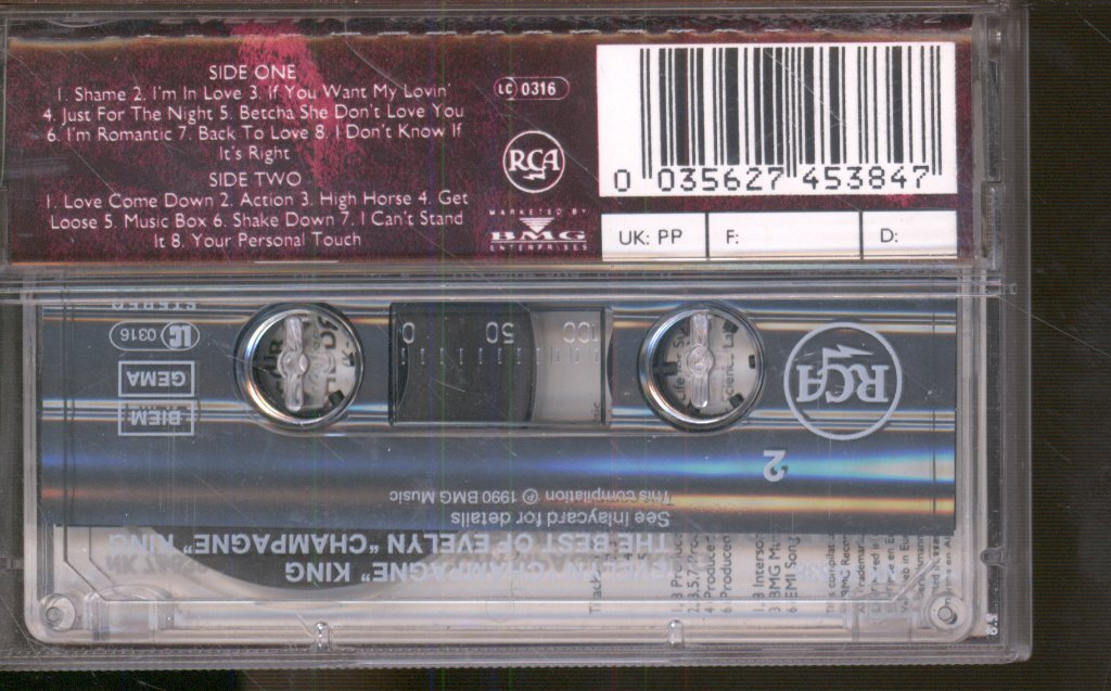 Evelyn King - Best Of Evelyn "Champagne" King - Cassette